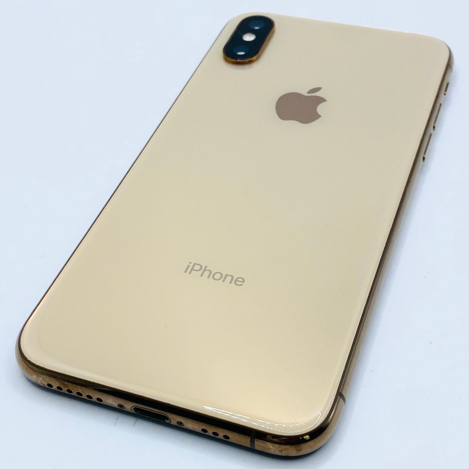 携帯電話、スマートフォン MN202 SIMフリー iPhone XS 64GB ゴールド