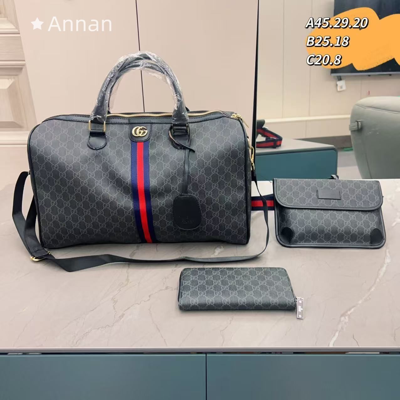 送料無料 GUCCI グッチ GG ショルダーバッグ ハンドバッグ 財布 3点セットバッグ