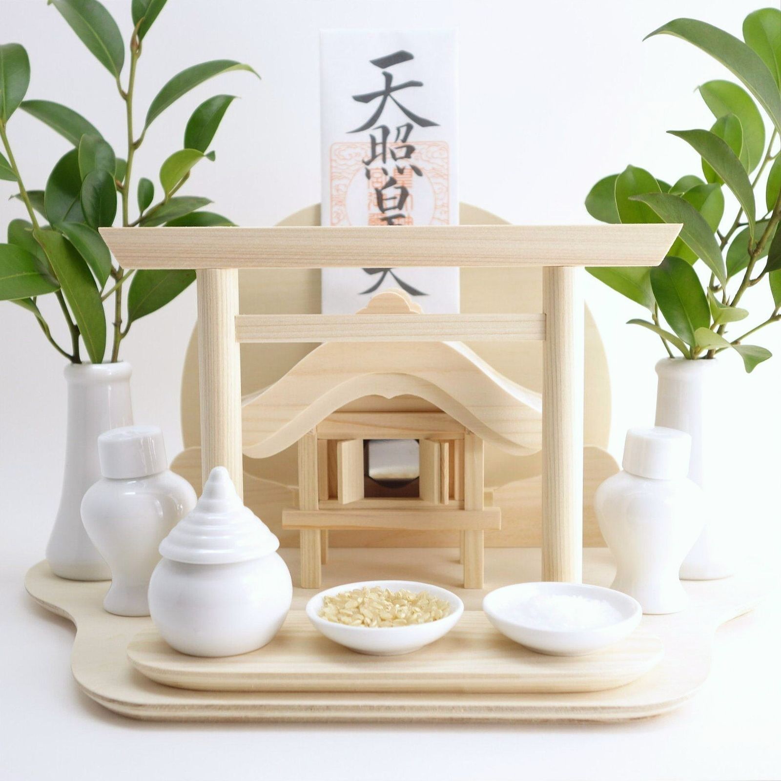 神棚《からはふ》神具７点セット　置き専用