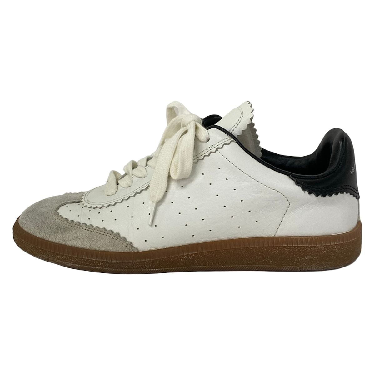 ISABEL MARANT(イザベルマラン) スニーカー 36 レディース - 白×黒 