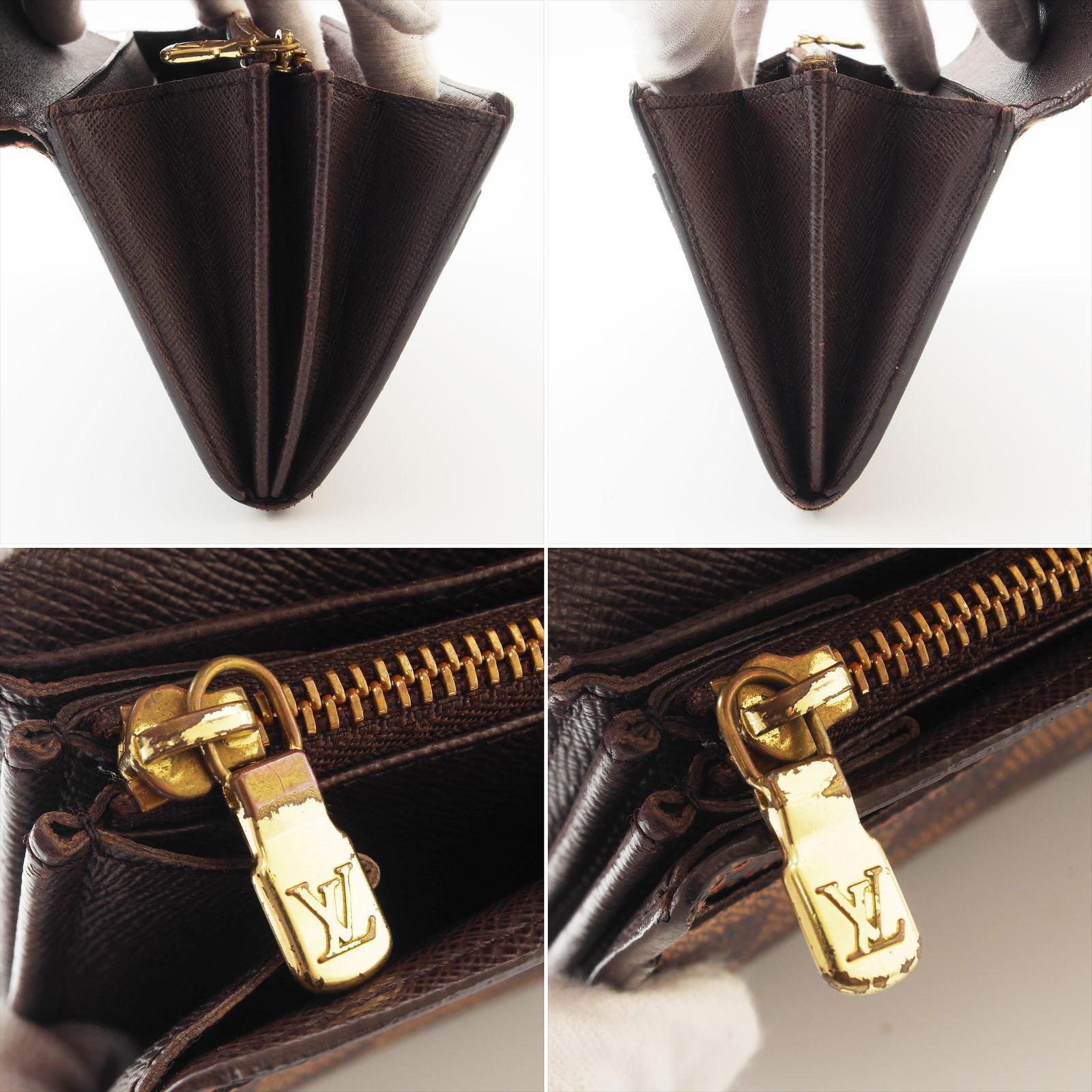 美品 極美品】 ルイヴィトン ダミエ ポルトフォイユ サラ 長財布 