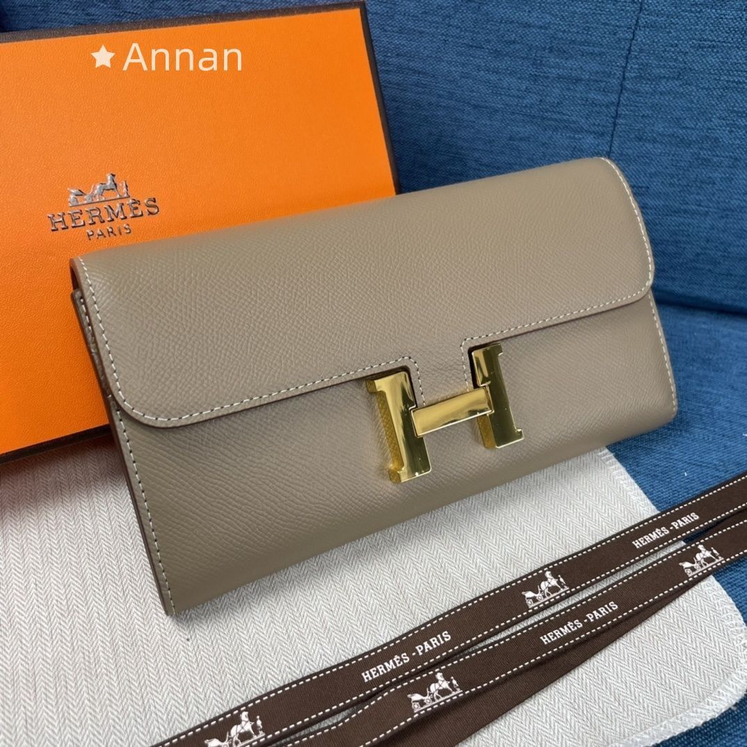 大人気 HERMES エルメス ウォレット 長財布 小銭入れ