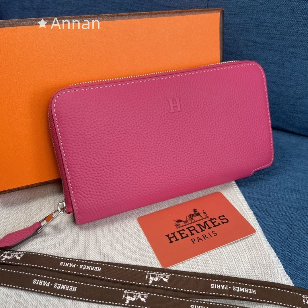 人気 HERMES エルメス ウォレット 長財布 小銭入れ