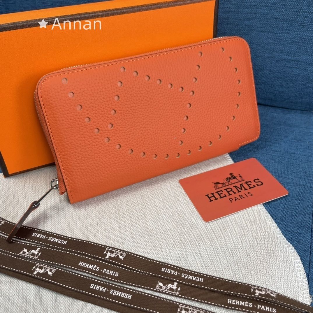 限界 HERMES エルメス ウォレット 長財布