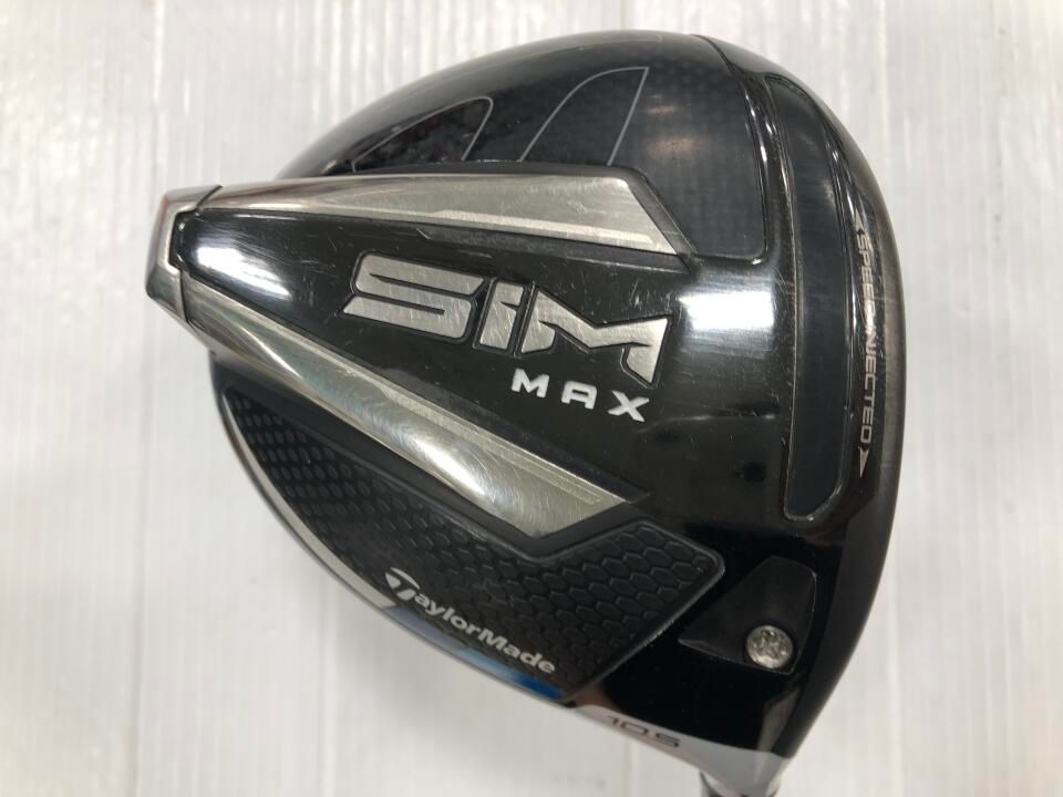 テーラーメイド　SIM MAX US　10.5度　Speeder 661 EVOLUTIONTOUR SPEC　Sフレックス　ドライバー　中古　ゴルフドゥ！NEXTグローボ蘇我店【最短即日発送】