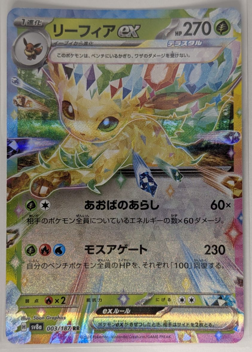 Leafeon V VMAX VSTAR ex 13pcs Lot Pokemon Card Japanese リーフィア