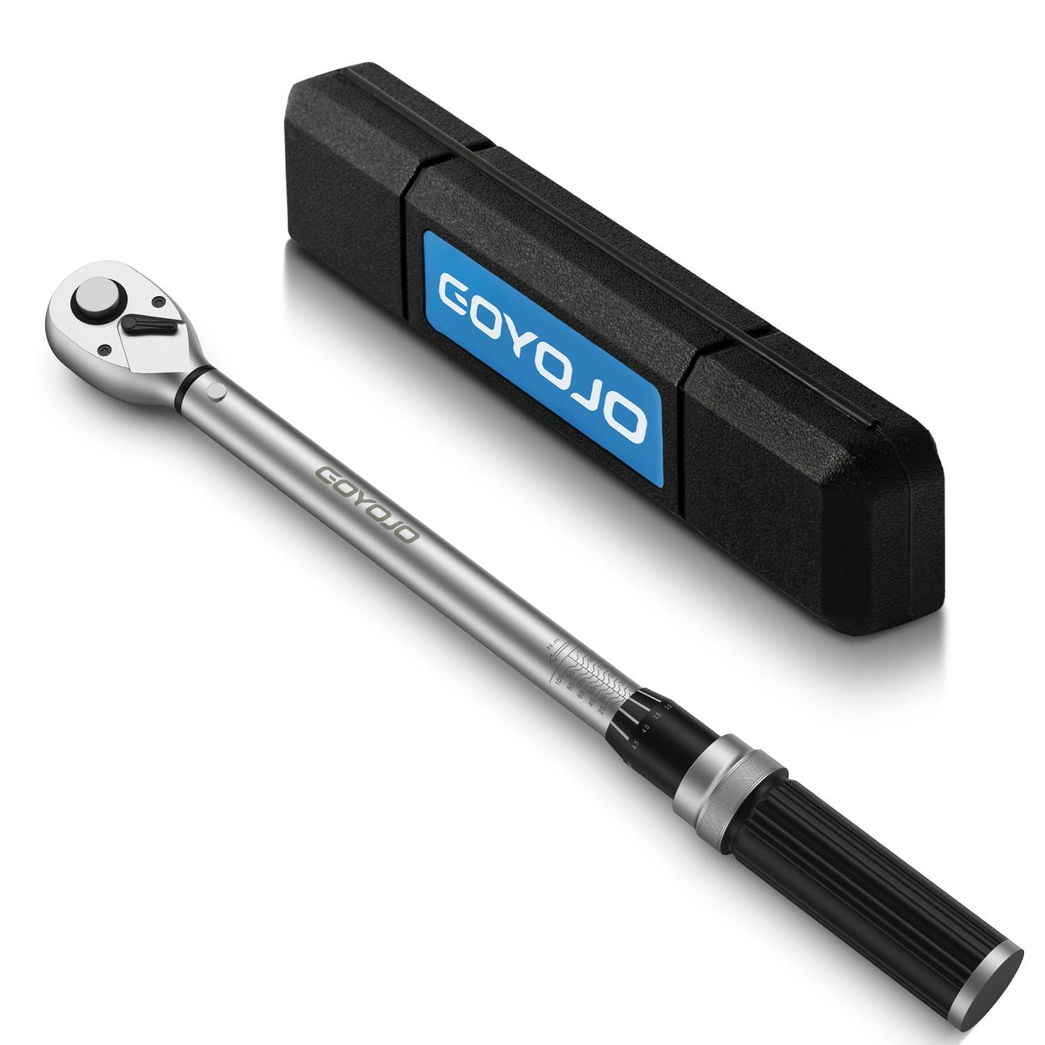 GOYOJO トルクレンチ プレセット型 差込角(1/2インチ) 10-110N.m 両回転対応 トルク精度 ±3% 自動車用、自電車、オートバイ、機械の整備 タイヤ交換 作業工具 （ 10-110N.m ）★m e062c21b