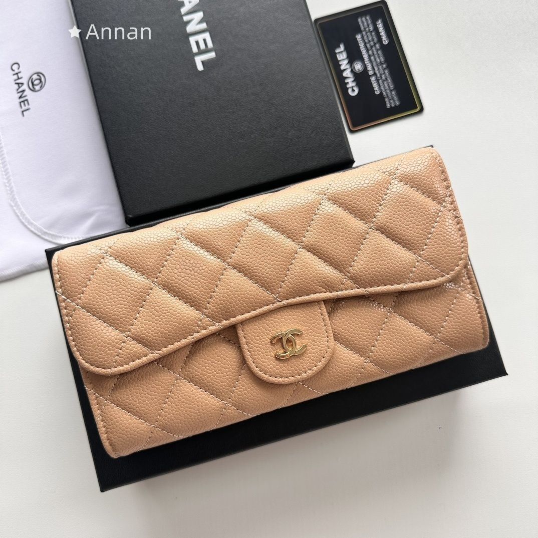入手困難 CHANEL シャネル ウォレット 長財布 小銭入れ