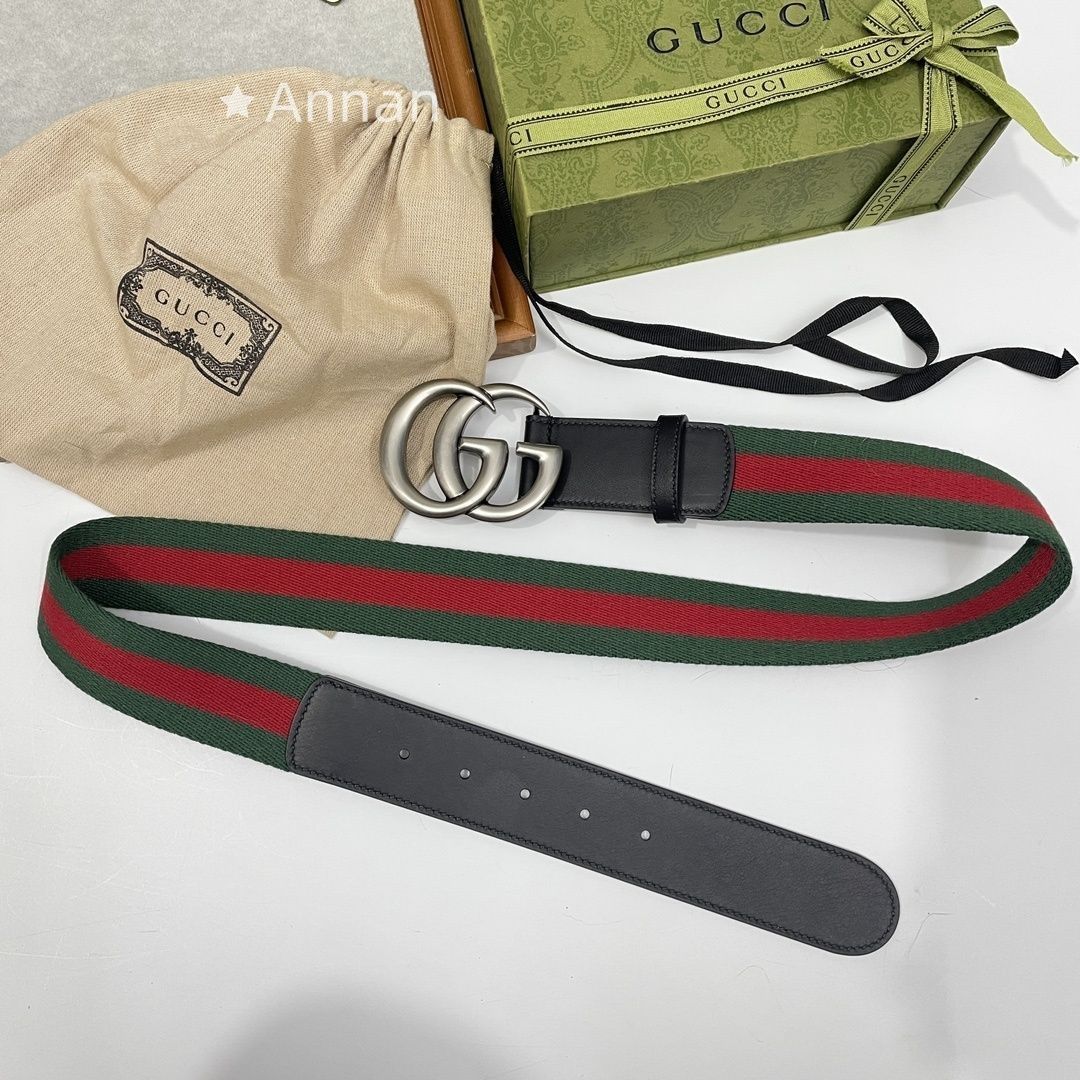 大人気 本革 GUCCI グッチ GG ベルト メンズ 本革