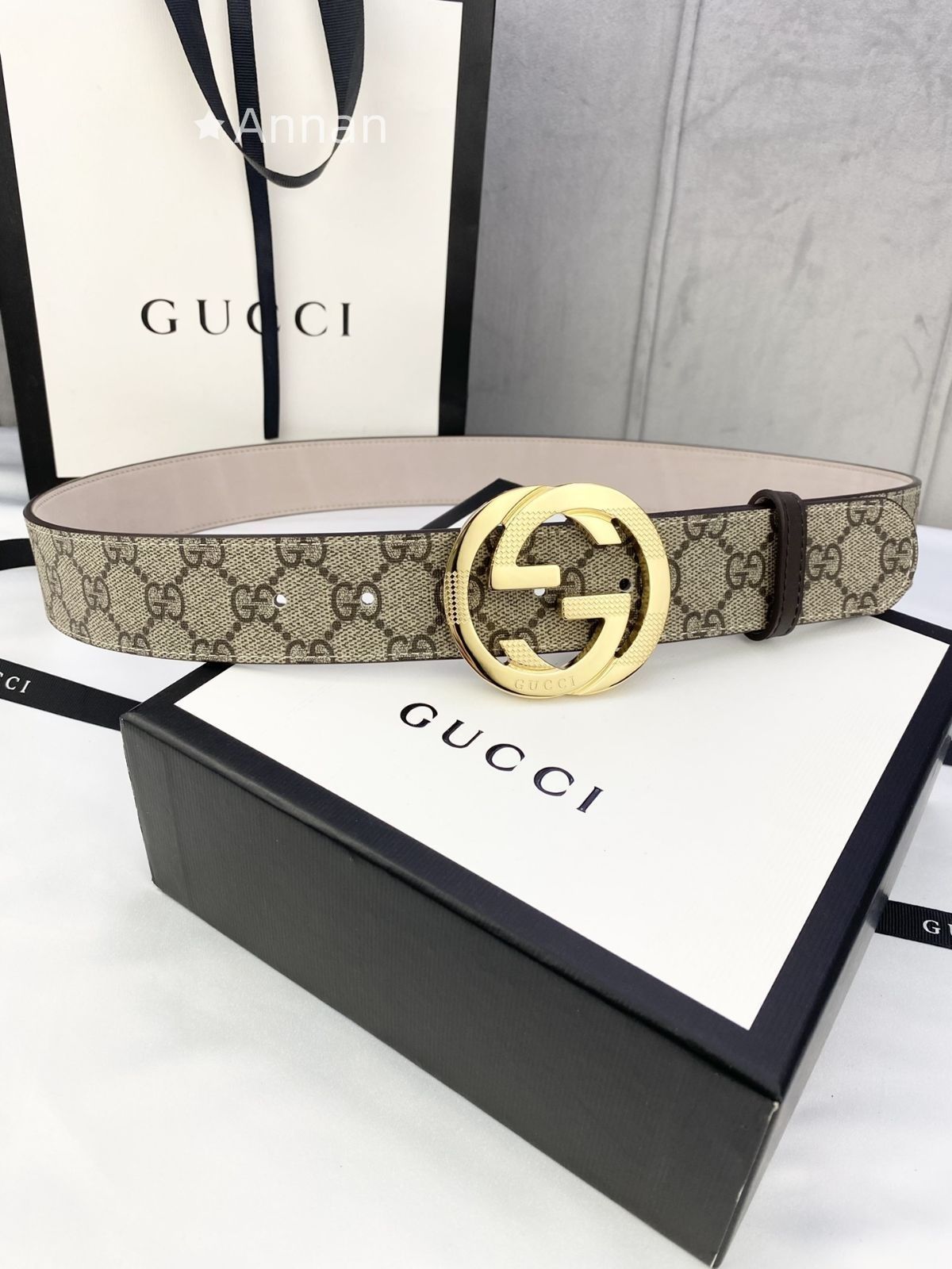 高級 人気商品GUCCI グッチ GG ベルト メンズ 本革