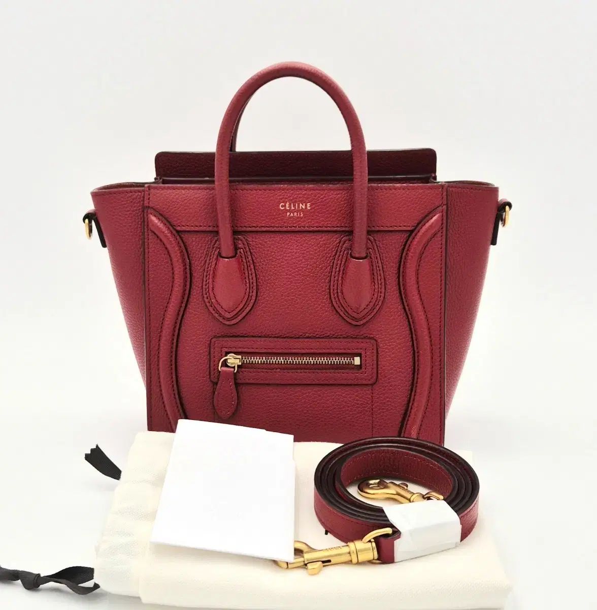 中古ブランドセレクト Celine セリーヌ ナノ ラゲージバッグ ナノ サイズ
