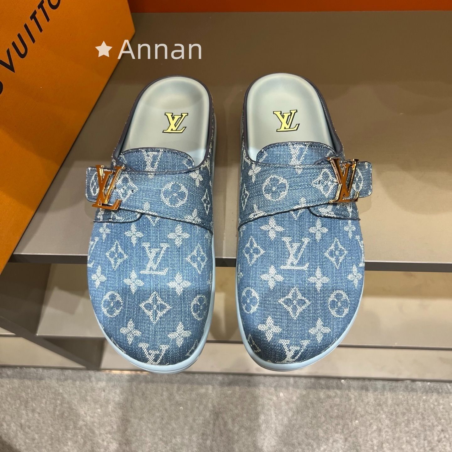 送料込☆ LOUIS VUITTON ルイヴィトン メンズ サンダル