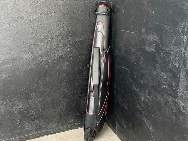 ロッドケース 【中古】DAIWA ダイワ セミハード ブラックxレッド SHRC128RD 約19×23×134cm 釣り用品 / 516763