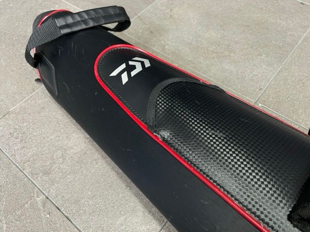 ロッドケース 【中古】DAIWA ダイワ セミハード ブラックxレッド SHRC128RD 約19×23×134cm 釣り用品 / 516763