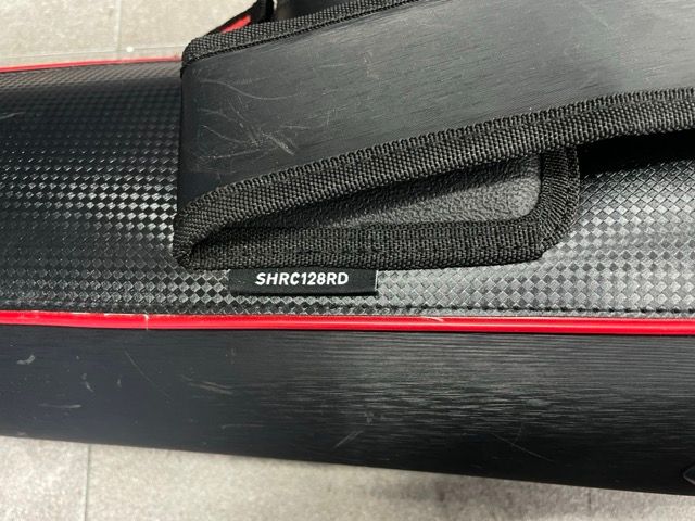 ロッドケース 【中古】DAIWA ダイワ セミハード ブラックxレッド SHRC128RD 約19×23×134cm 釣り用品 / 516763