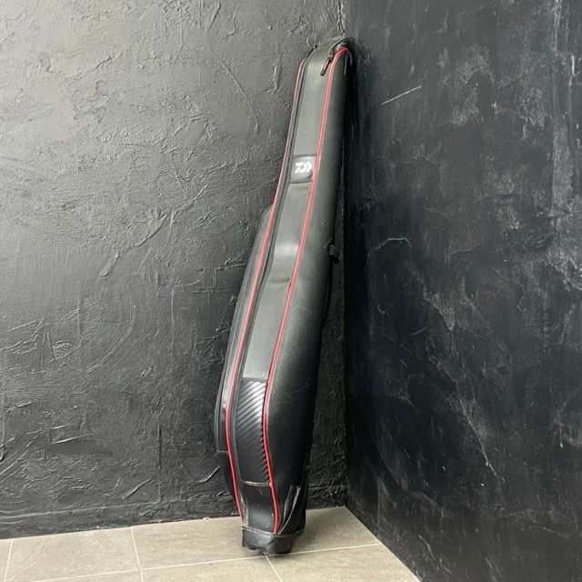 ロッドケース 【中古】DAIWA ダイワ セミハード ブラックxレッド SHRC128RD 約19×23×134cm 釣り用品 / 516763