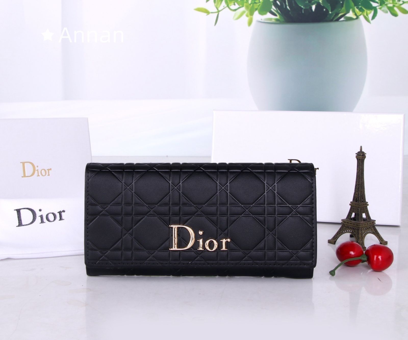 超美品 限定品 Christian Dior クリスチャンディオール 長財布 さいふ ウォレット 長財布 小銭入れ