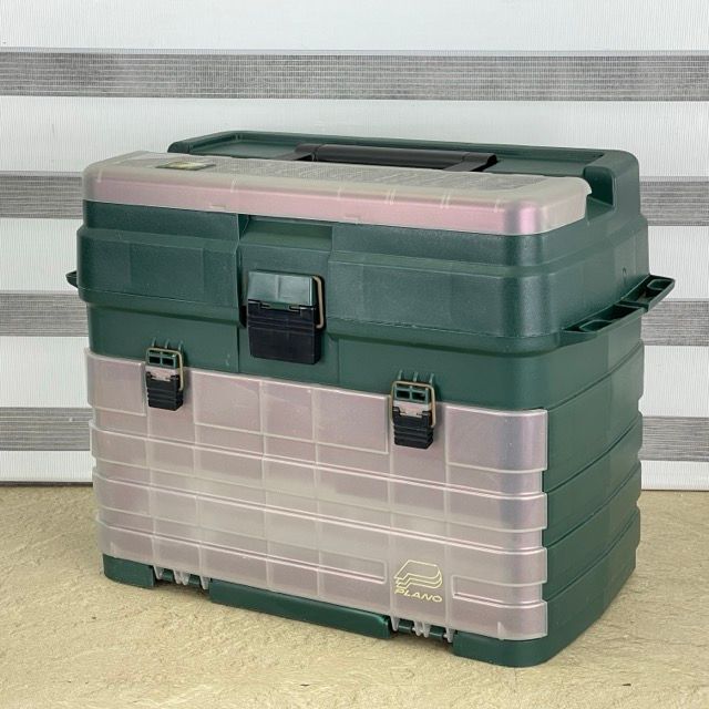 タックルボックス 【中古】PLANO プラノ ガイドエリート 引き出し 釣具 収納ケース 約53×26×38.5 cm / 516769