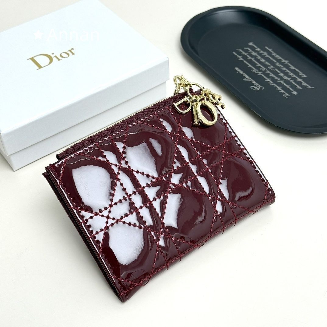 新品 本日特価 Christian Dior クリスチャンディオール 折り財布 小銭入れ