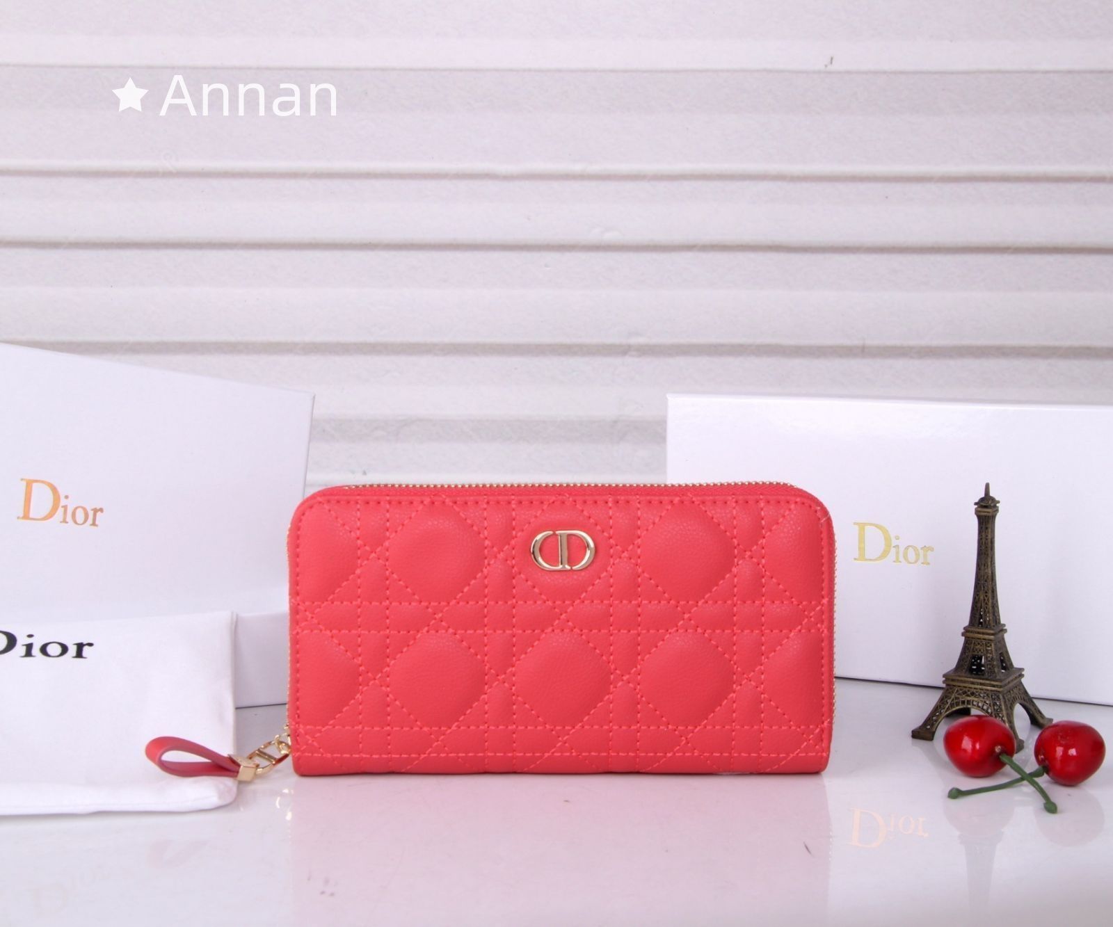 期間限定☆ Christian Dior クリスチャンディオール 長財布 さいふ ウォレット 長財布 小銭入れ