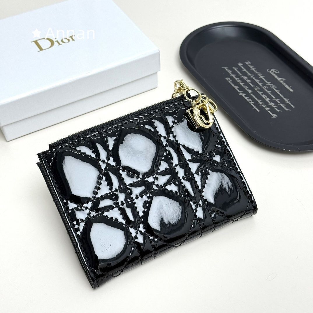 本日特価 Christian Dior クリスチャンディオール 折り財布 小銭入れ