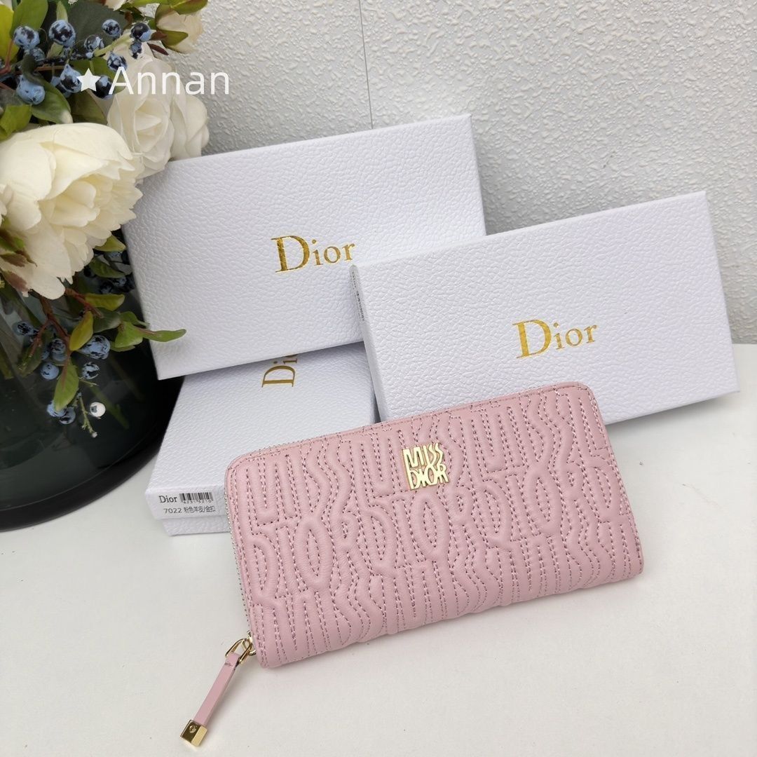 限界 Christian Dior クリスチャンディオール 長財布 さいふ ウォレット 長財布 小銭入れ