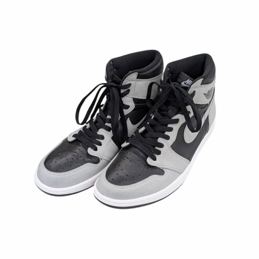 NIKE JORDAN BRAND AIR JORDAN 1 ナイキ エアジョーダン ハイカットスニーカー 555081-035 グレー系 サイズUS11 UK10.5 29cm 65613