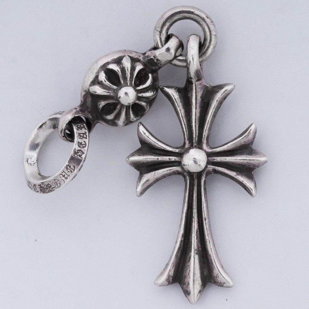CHROME HEARTS 1ボールタイニーCHクロスチャーム シルバー - メルカリ