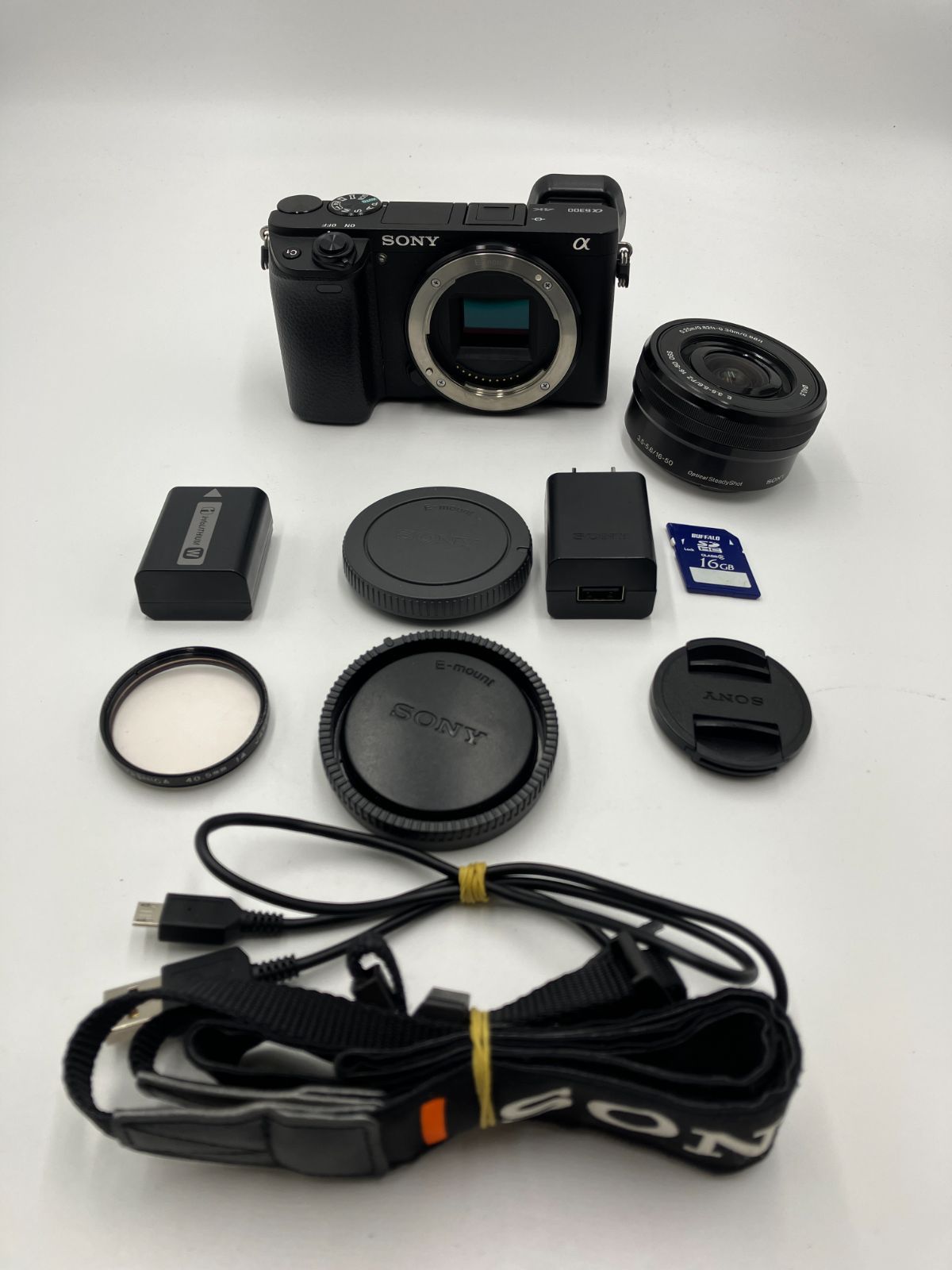 【動作確認済】SONY α6300 E PZ 16-50mm OSS レンズキット