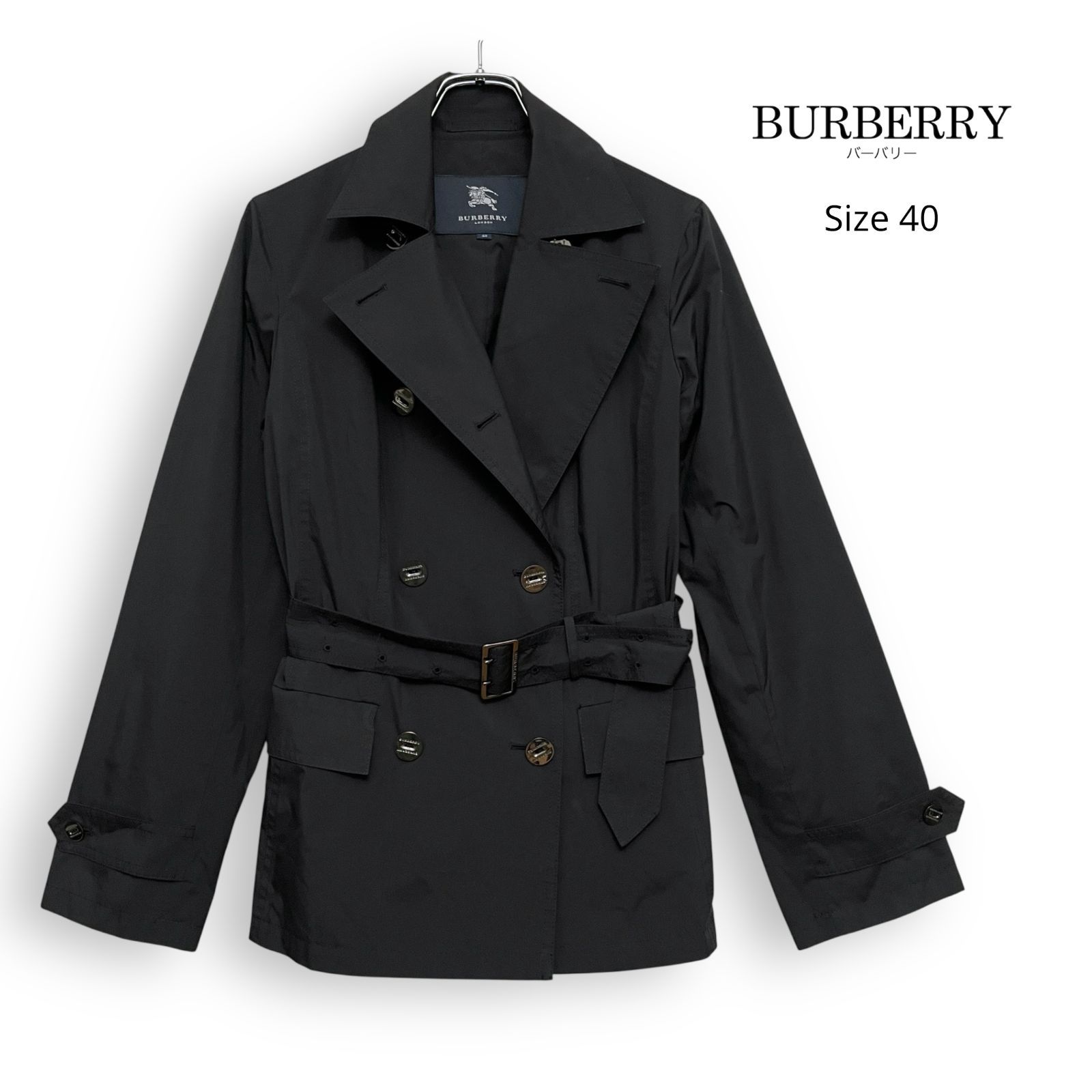 R26111/ Burberry LONDON バーバリー ロンドン ナイロン トレンチ