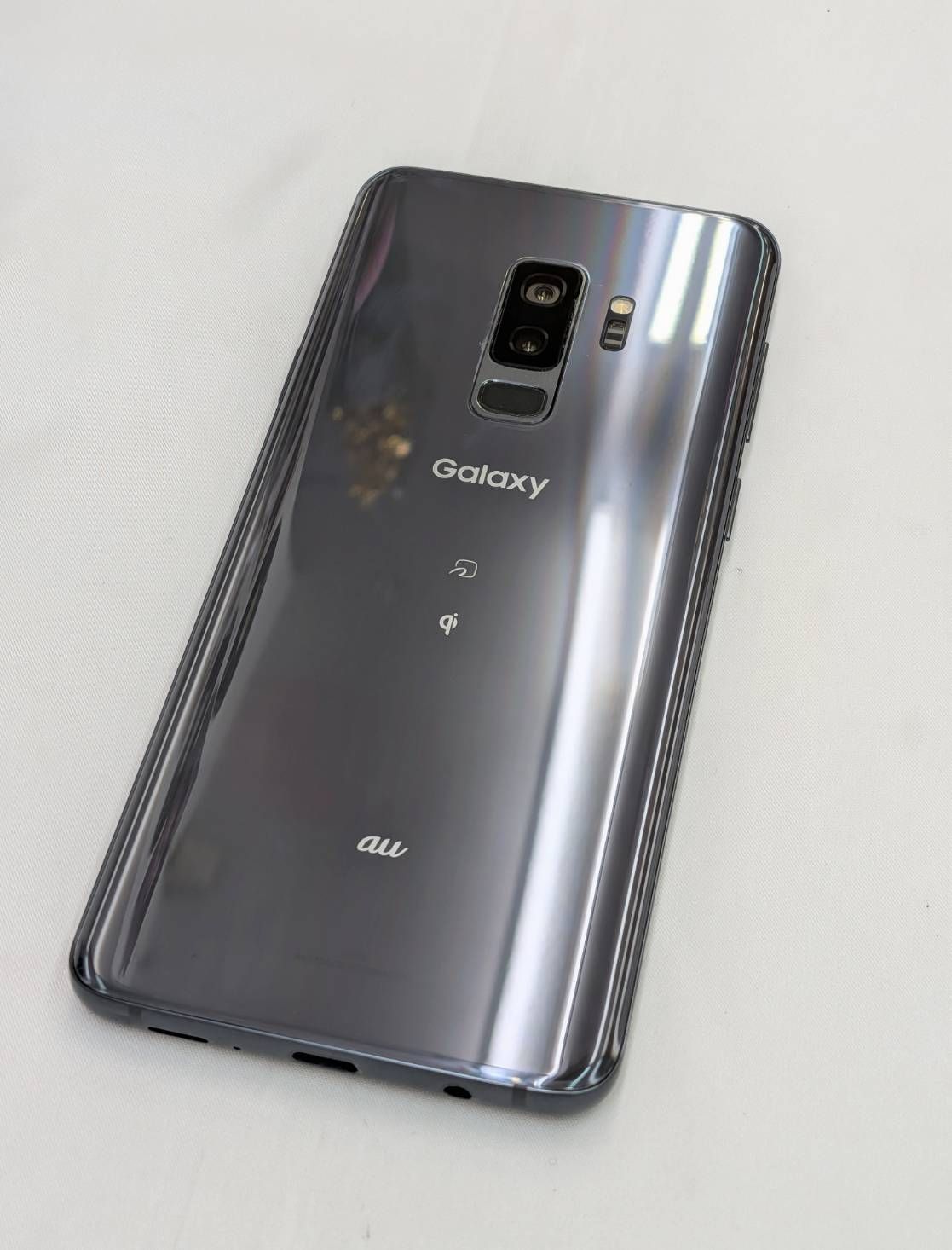 N【通電確認済】Galaxy S9+ スマホ Android SAMSUNG 初期化済 本体のみ
