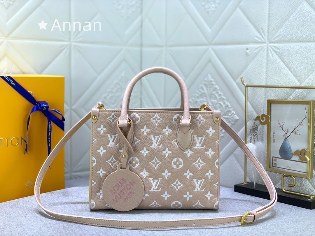 ルイ?ヴィトン Louis Vuitton オンザゴー PM 手提げ ショルダーバッグ ハンドバッグ モノグラム