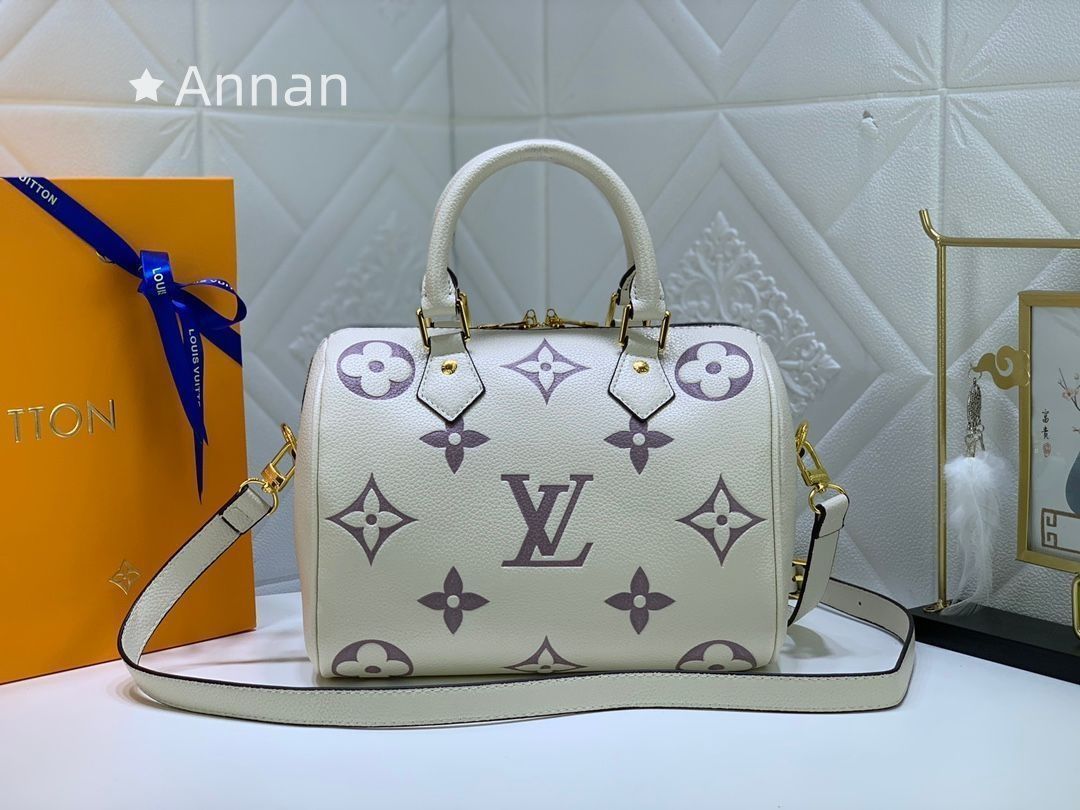 状態良 LOUIS VUITTON ルイヴィトン ハンドバッグ アンプラント　スピーディバンドリエール25