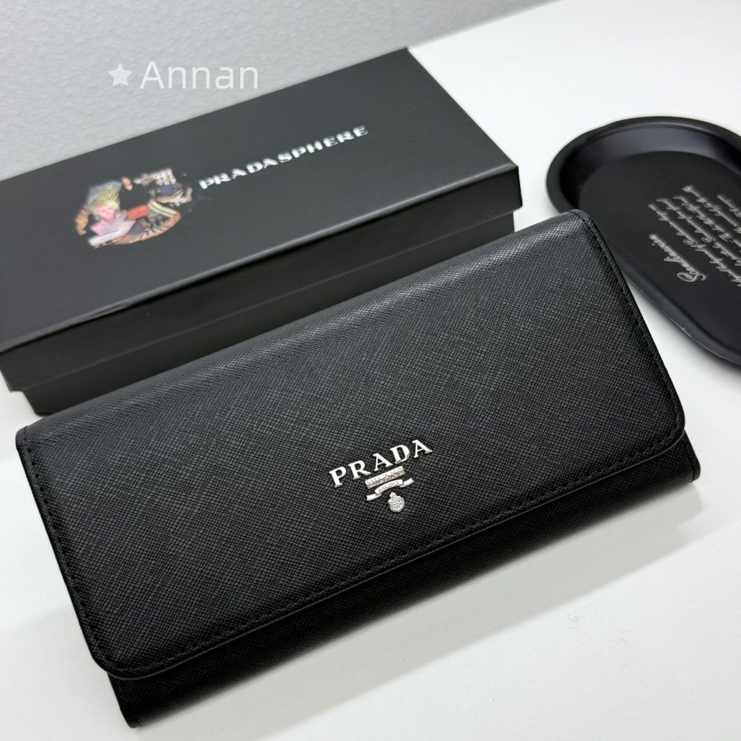 限定品★★ PRADA プラダ 長財布 さいふ ウォレット 長財布 小銭入れ