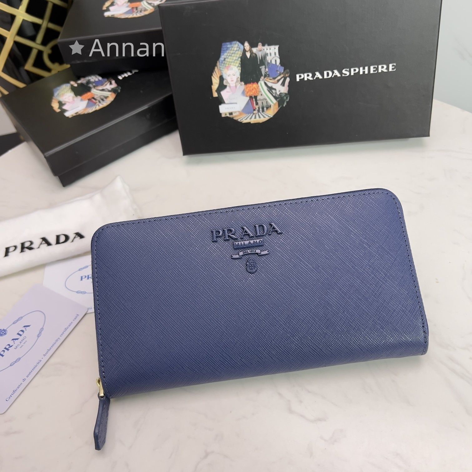 全新 限定価格★ PRADA プラダ 長財布 さいふ ウォレット 長財布 小銭入れ