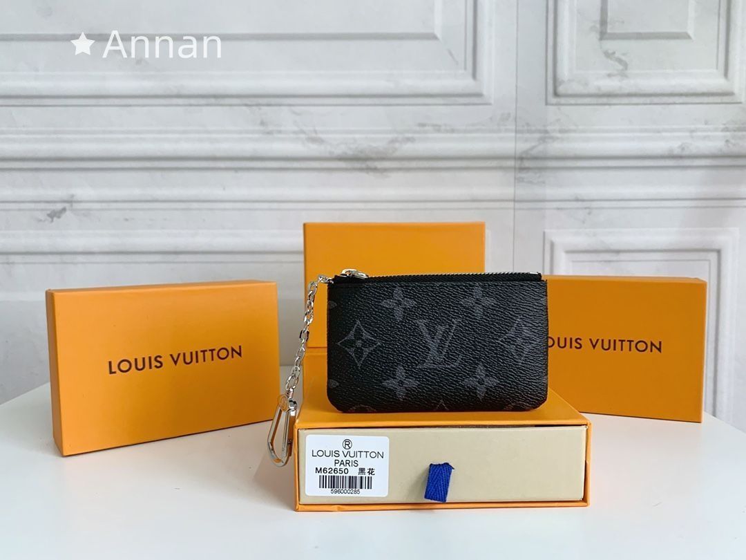 美品ルイヴィトン Louis Vuitton ポシェット・クレキーケース キーリング付きコインケース 4,970円