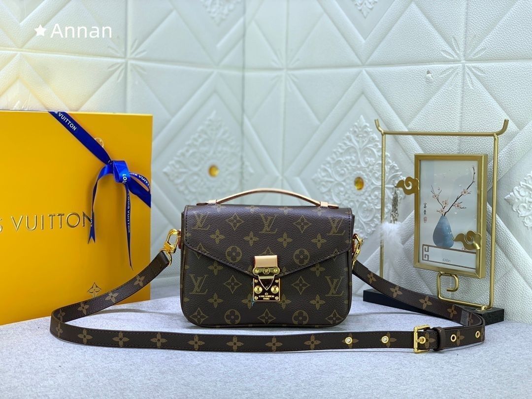 LOUIS VUITTON ルイヴィトン ショルダーバッグ ポシェット メティス モノグラム ショルダーバッグ ハンドバッグ レディース