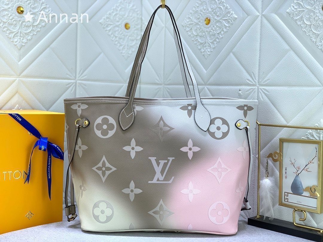 LOUIS VUITTON ルイヴィトン トートバッグ スプリング インザシティ ネヴァーフルMM トートバッグ サンセ