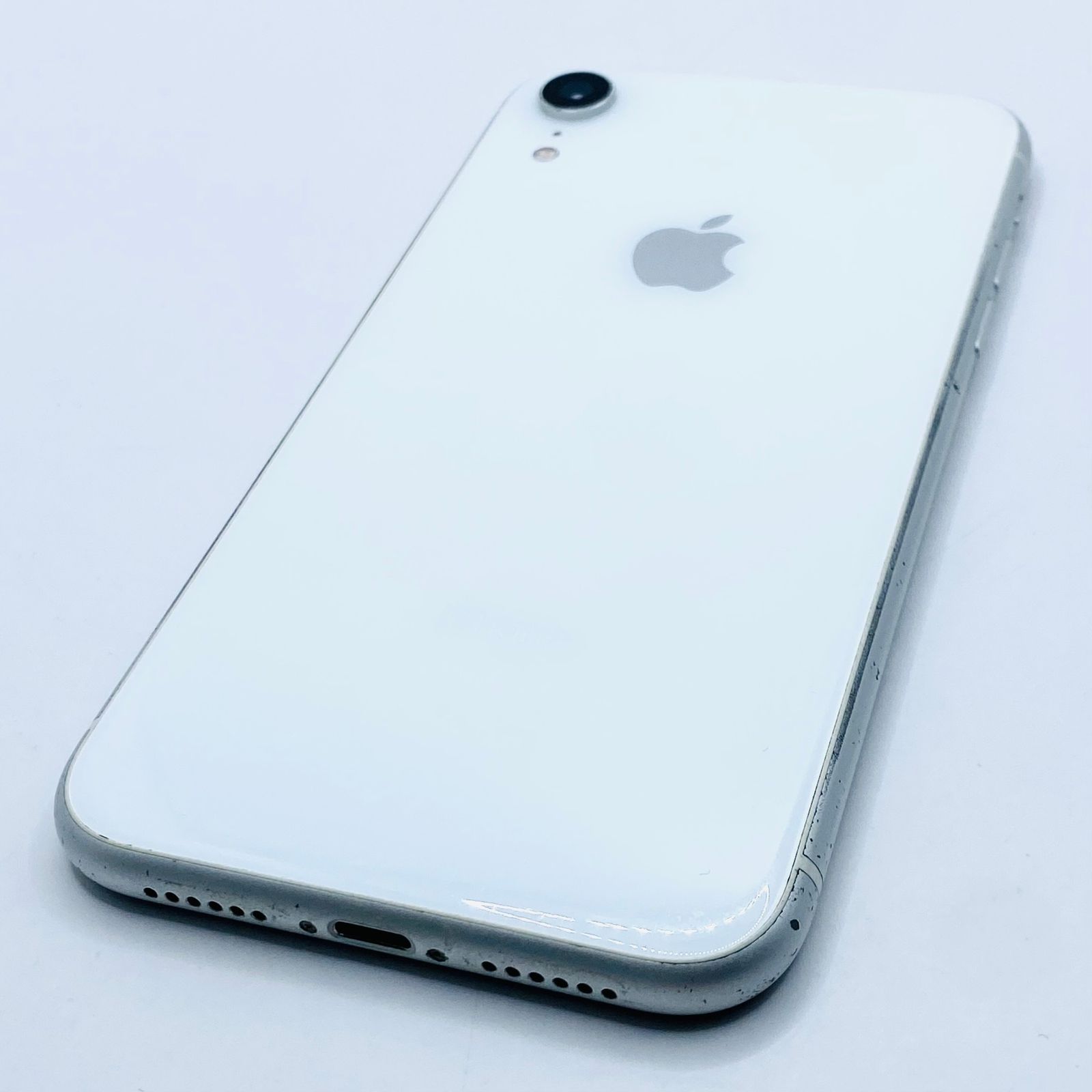 iPhoneXR 128GB ホワイト SIMフリー Cランク - メルカリ