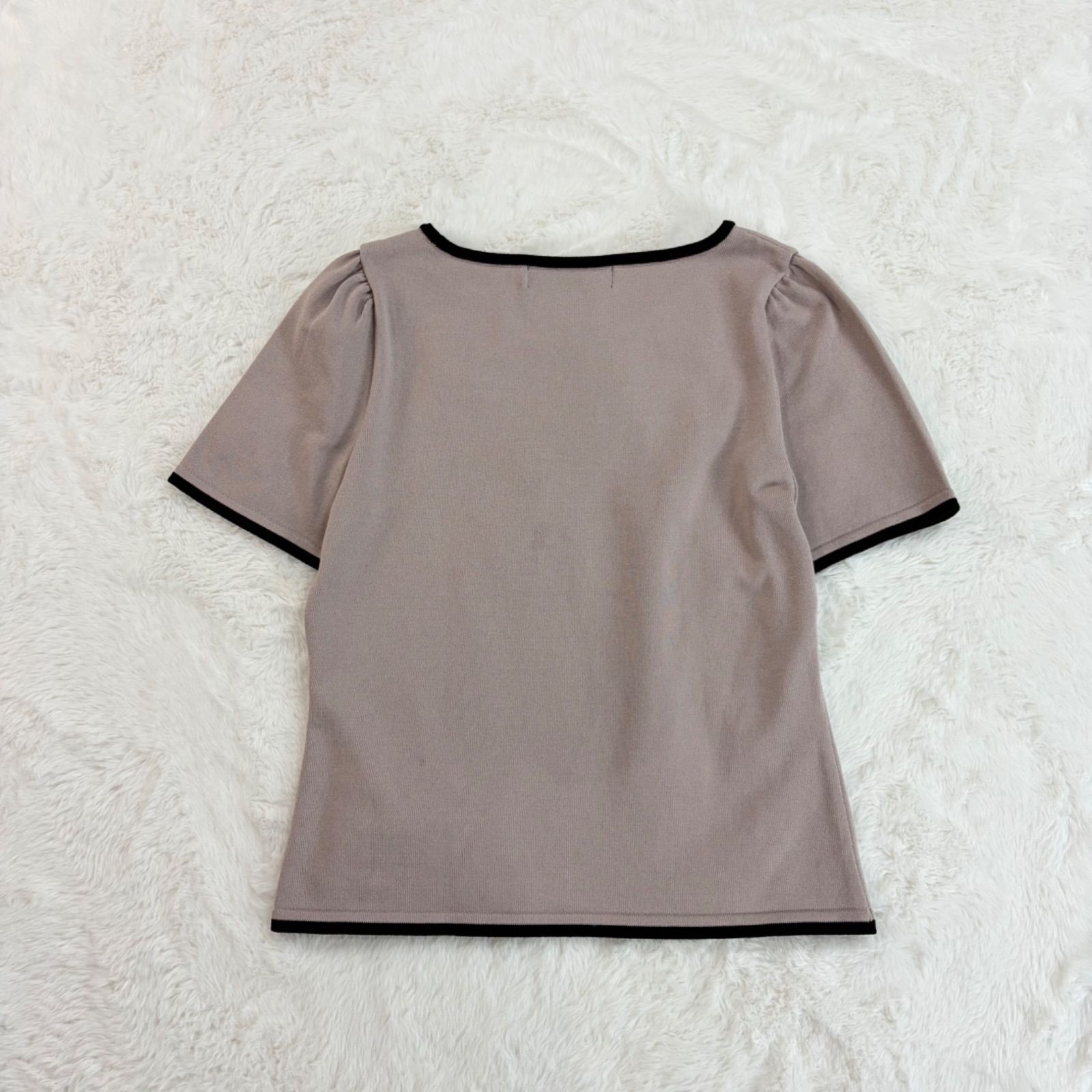 M'S GRACY エムズグレイシー 半袖 カットソー リボン付き レディース