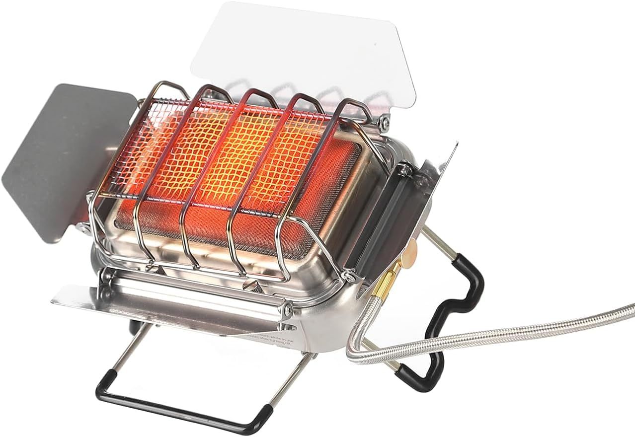 Fire-Maple Sunflower X アウトドア ヒーター キャンプ ミニヒーター 暖かく 防風 多機能 おしゃれ コンパクト 軽量 小型 調節可能 暖房器具 寒さ対策 ハンドウォーマー 防寒 冬用 屋外用 災害用品 収納ケース付き 58dbdbd2