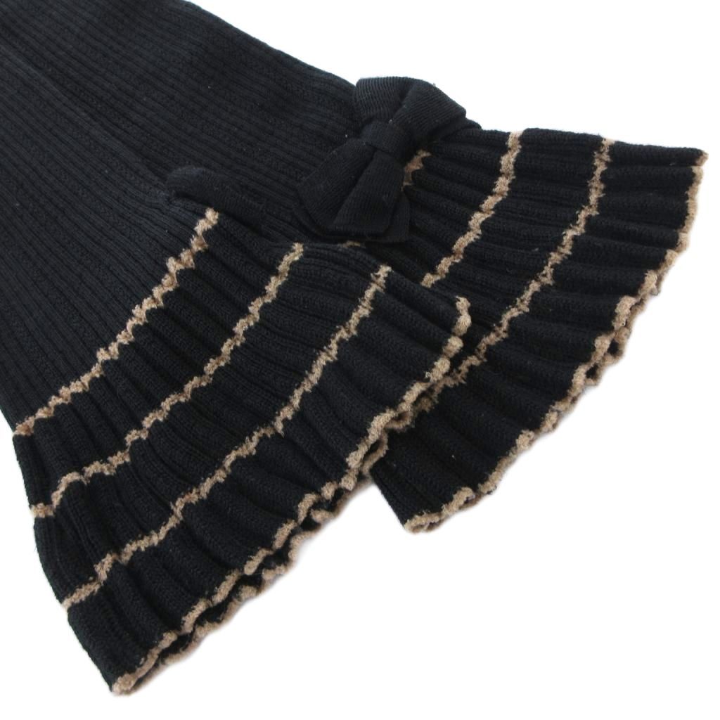 エムズグレイシー M'S GRACY リブニットカーディガン ジップアップ 40 黒 ブラック /UO エムズグレイシー M'S GRACY リブニットカーディガン ジップアップ 40 黒 ブラック /UO