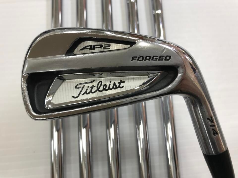 タイトリスト 【訳あり】AP 2 714 ダイナミックゴールド S200フレックス アイアンセット 中古【最短即日発送】