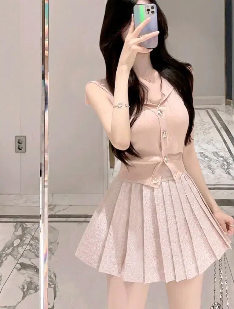 ノースリーブカーディガン (10 3) miel エル ブレスショップ