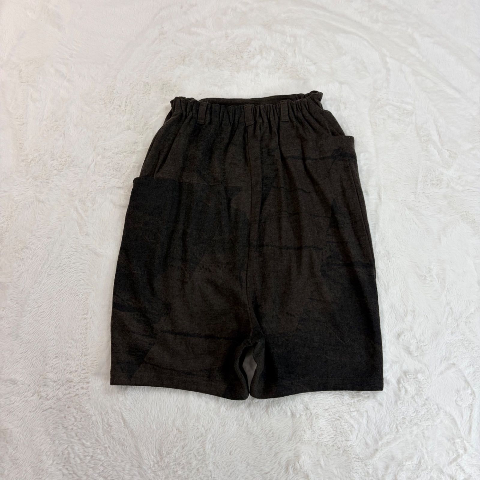 萌 MOYURU モユル ハーフパンツ ショートパンツ サルエル デザイン