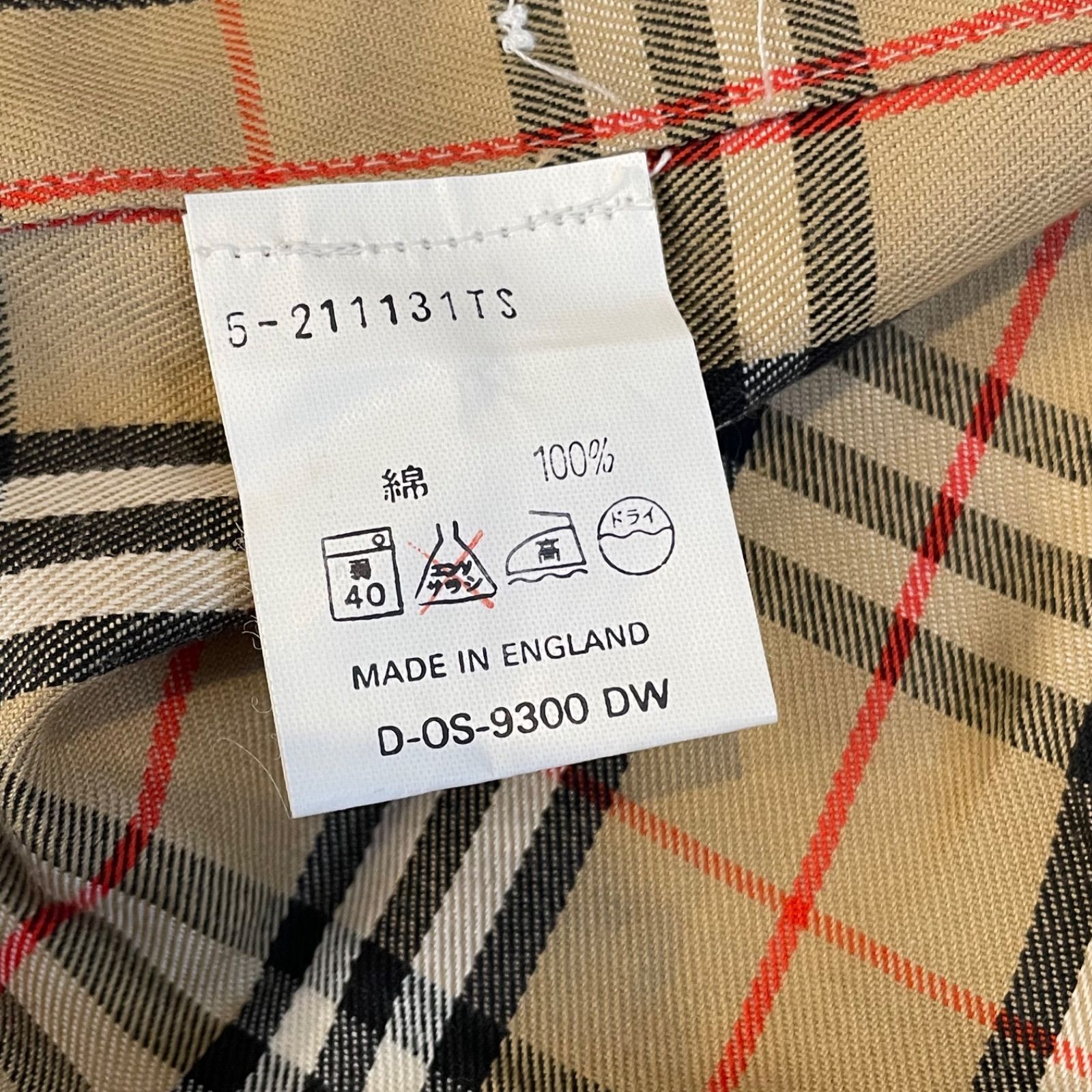 Burberrys バーバリー 長袖ノバチェックボタンダウン バーバリーズ 