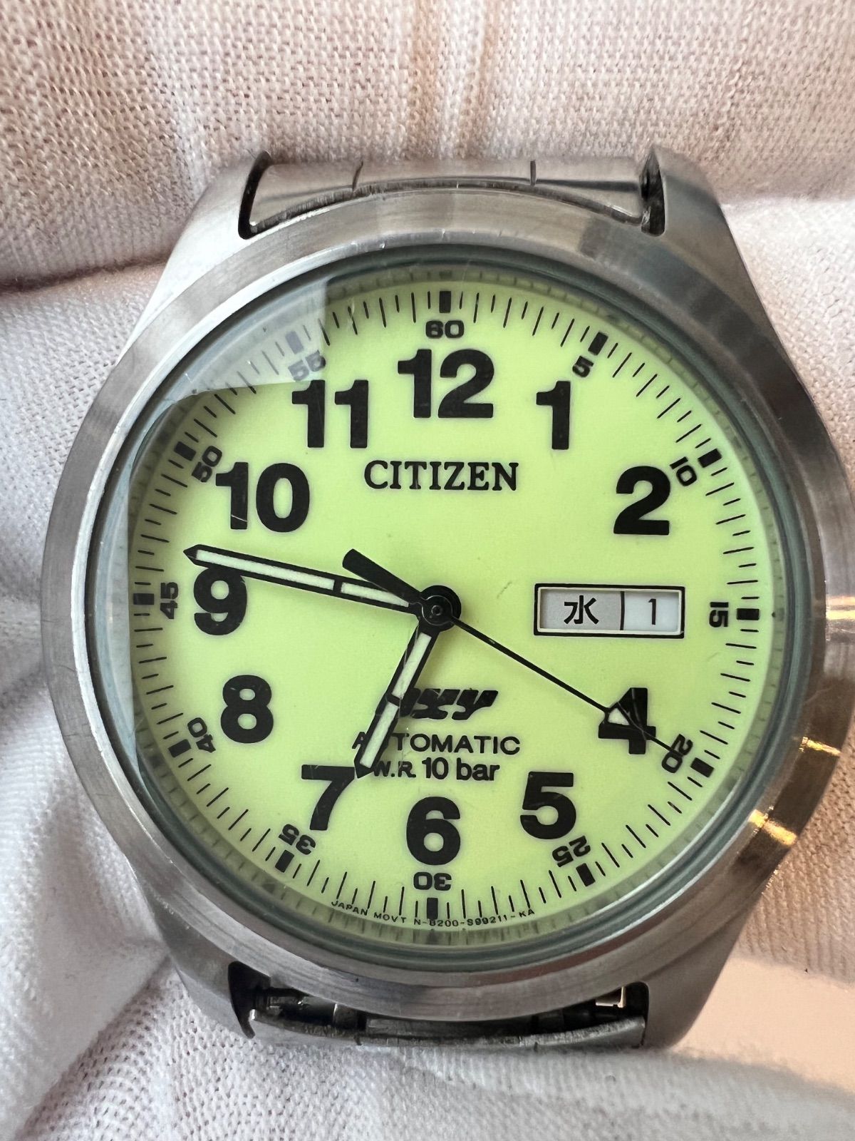 CITIZEN OXY シチズン オキシ 自動巻き メンズ 腕時計 8200-S81918 