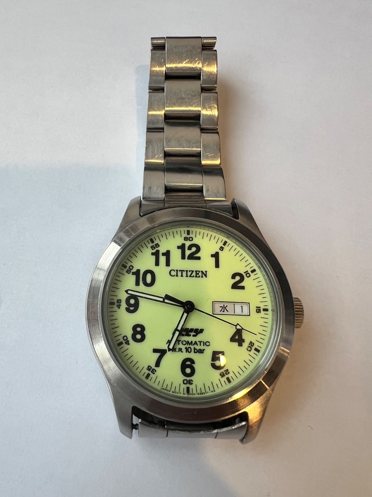 CITIZEN OXY シチズン オキシ 自動巻き メンズ 腕時計 8200-S81918