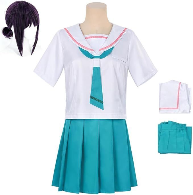 酒寄 彩葉 コスプレ 衣装 さかより いろは JKスカート セーラー服 コスチューム 仮装 文化祭 学園祭 舞台服 漫遊展 イベント 撮影 変装 ウィッグ追加可 7,106円