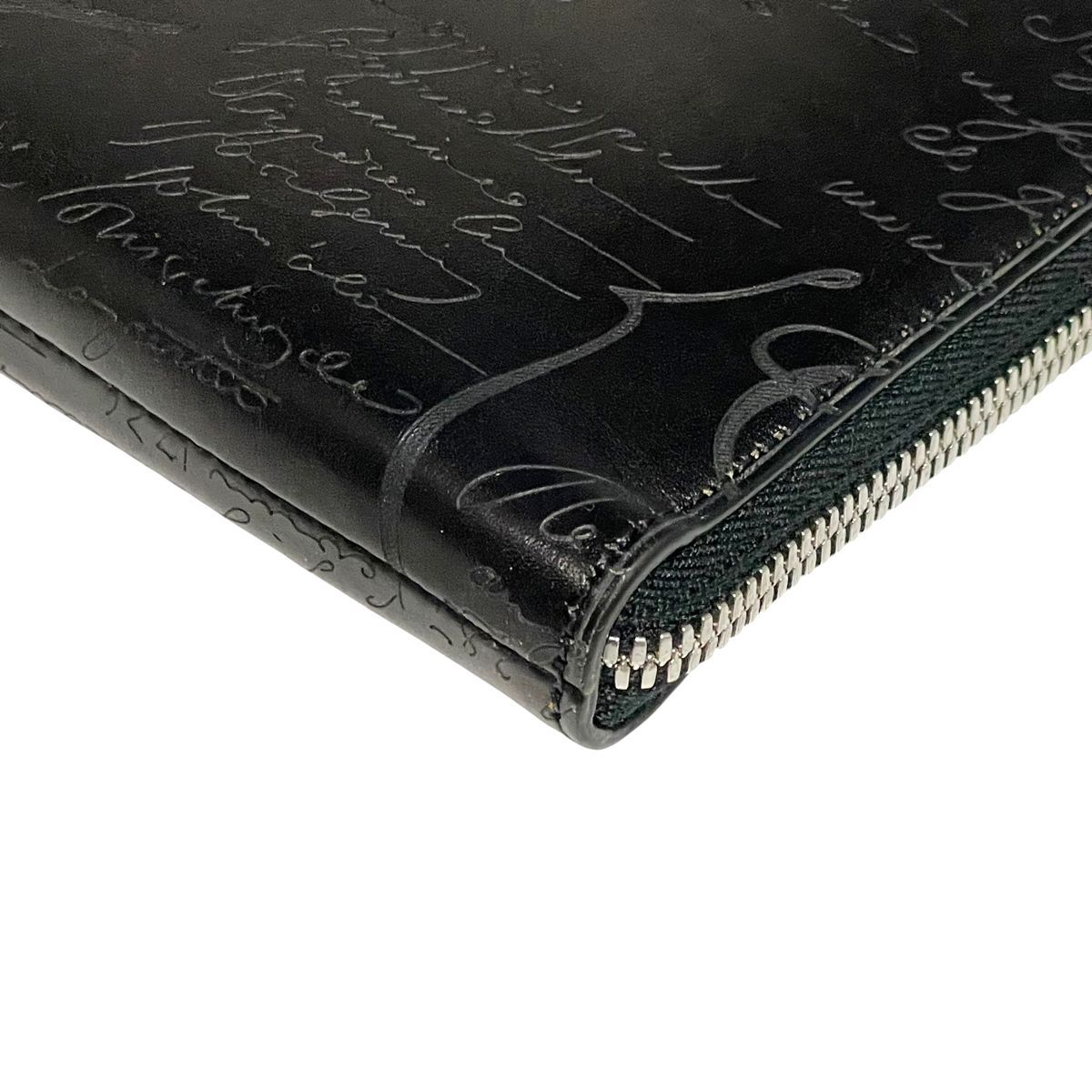 中古】 Berluti ベルルッティ ニノ GM スクリットレザー クラッチ 